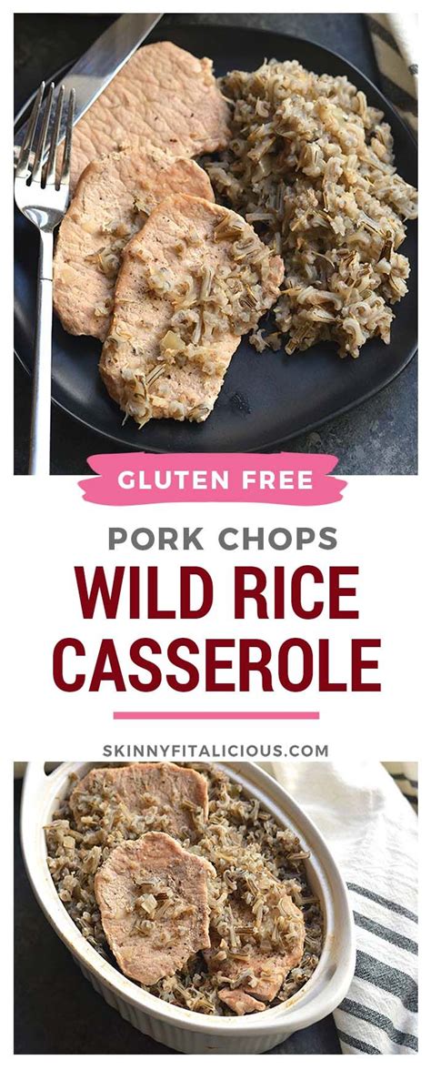 An easy to prepare pork chop casserole that creates a delicious gravy that is good drizzled over toast, noodles, or mashed potatoes. Pork Chops Wild Rice Casserole recipe that's quick to make with a few simple ingredients! A ...
