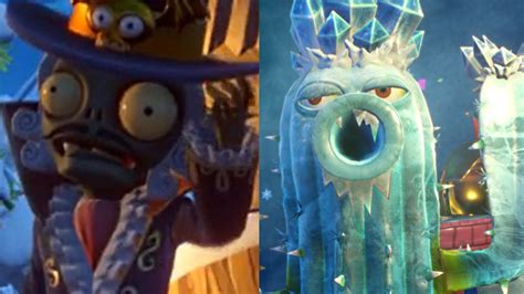 This video reviews three new plant variants coming to plants vs zombies: PVZ Garden Warfare 2: ICE CACTUS vs BARON VON BATS ...