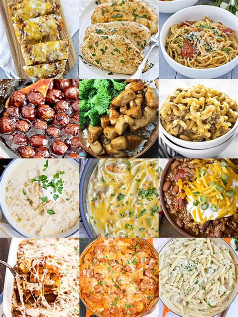 With recipes for an easy weeknight supper, sunday dinner and entertaining for a crowd, the home cooks from allrecipes have got you covered. Easy Dinner Ideas Your Family Will Love | YellowBlissRoad.com