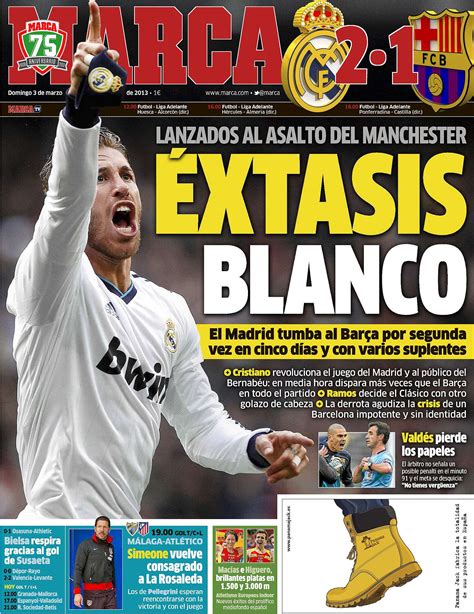 ˈmaɾka), stylised as marca, is a spanish national daily sport newspaper owned by unidad editorial. Revista de prensa - MARCA.com