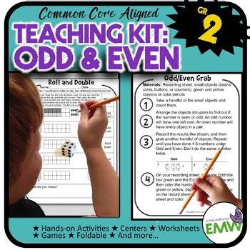 The math worksheet wizard is a free resource for teachers and homeschooling moms and dads. Odd and Even Number Activities Worksheets Games 2.OA.3 by ...