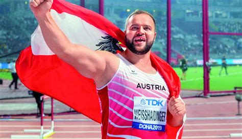 Eine ministerin zu besuch, das ist für mich eine premiere. Hier schreiben die Athleten: Diskuswerfer Lukas ...