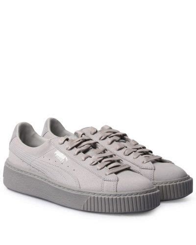 Schuhliebhaber kaufen puma schuhe bei zumnorde! Puma Damen Sneakers Basket Platform Reset Grau | Puma ...