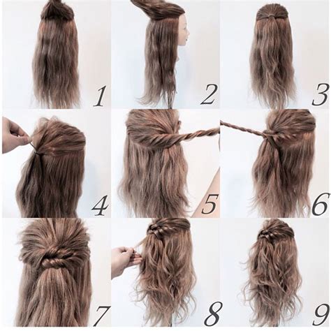 Medium length hair can be tricky business, especially if you're in a rush to get to school! Easy Step By Step Hairstyle Tutorials For Medium Length ...