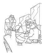 Roughly half of the pages are large quotes or passages from the books to color. UP! coloring pages | Free Coloring Pages