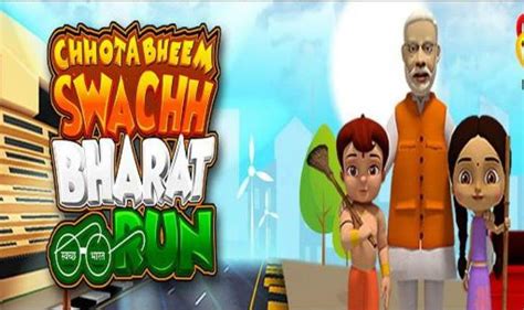 The snakes under the water. PM Narendra Modi Thanks Chhota Bheem For Joining Swachch ...