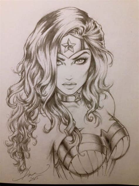 Fine art print dopo un disegno originale di ileana hunter. 40 Magical Superhero Pencil Drawings - Bored Art | Wonder ...