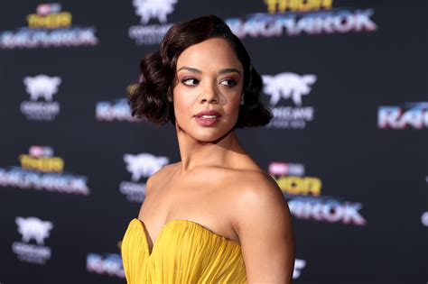 Her character, valkyrie, a traumatized asgarian expat, fits right in; Wardrobe Breakdown: Tessa Thompson At Thor: Ragnarok World ...