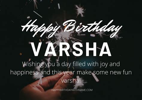 We would like to show you a description here but the site won't allow us. Happy Birthday Varsha wishes images, Quotes, Cake & Songs ...