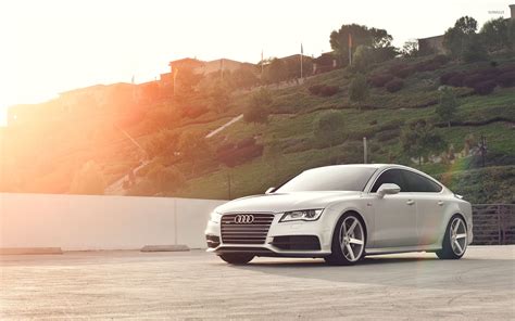 A collection of the top 69 audi car wallpapers and backgrounds available for download for free. Sunset light upon a 2015 Audi A7 wallpaper - Car ...