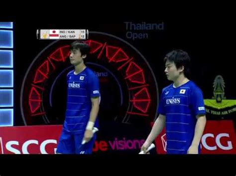 Ranking world tour usai thailand open. SCG Thailand Open 2016 | Badminton F M3-MD | Ino/Kan vs ...