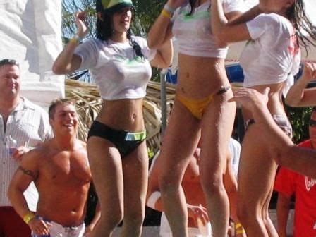 Dirty girls get wet and wild at the world famous mango deck in beautiful cabo san lucas baja california mexico. What happens in... Cancun, Salou, Ibiza, Chersonissos ...
