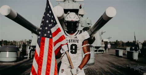 The nc state wolfpack football team represents north carolina state university in the sport of american football. NC State Football Unveils 'Stealth Wolf' Uniform for 2019 ...