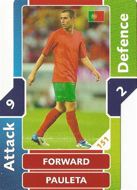 Current squad details player stats bookmark 777score.com. Match Attax - World Cup 2006: Portugal - Forward, Pauleta ...