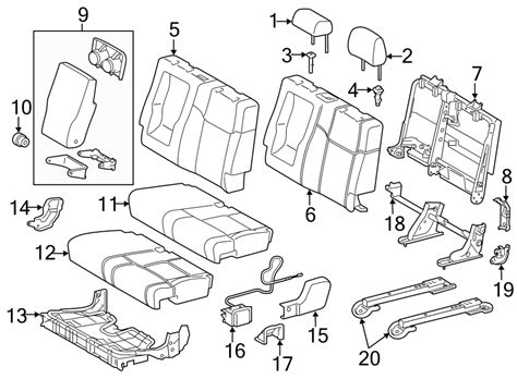 The factory pinout diagram is a little confusing, so here is my explanation: TOYOTA TUNDRA Seat Track - 791060C040 | Toyota Parts Overstock