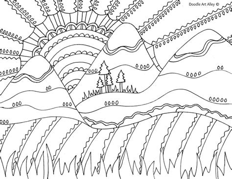 All andes mountains coloring page click andean mountain printable version pages kids peru crafts book children racket tail hummingbird. mountains | Tree coloring page, Coloring pages, Detailed ...