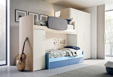 Letti a soppalco con letto matrimoniale, per bambini, per adulti tutte le soluzioni utili a 5 deliziose idee che potranno ispirare la tua scelta nella creazione di un letto a soppalco super accessoriato. Letto a soppalco singolo Castelponte - CLEVER.IT