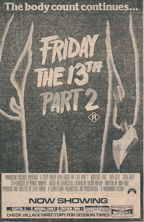 For as long as i can remember, i've been obsessed with all things horror. 53 best images about Horror Movie Newspaper Ads on ...