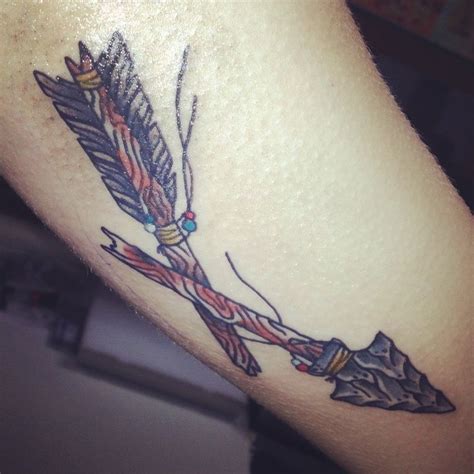Does a broken arrow symbolize peace? The arrow tattoo is a very simple design but one that is ...