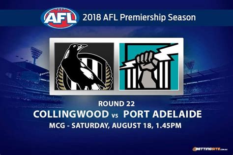 Port adelaide 9.12 (66) vs collingwood 9.9 (63). Grundy & Westhoff disposal bets | Magpies vs. Power odds ...