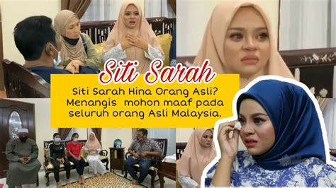 Peguam, siti kasim mengkritik tindakan pegawai khas di pejabat penasihat perdan menteri, datuk dr fathul bari kerana. Siti Sarah menangis teresak-esak mohon maaf pada ketua ...