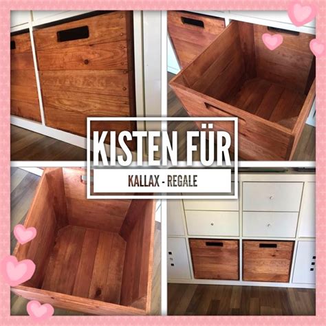 Aufbewahrungsbox kind, die drei beliebtesten. 12x Holzkiste "used" für Kallax Regale 33x37,5x32,5cm ...