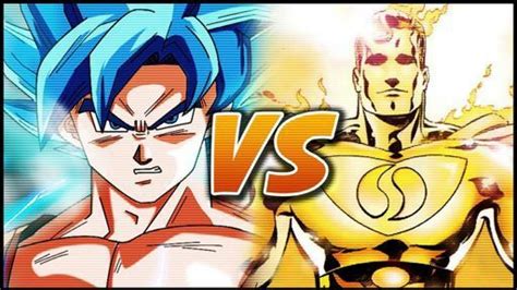God Goku Vs Superman Prime One-Million | Comics Amino