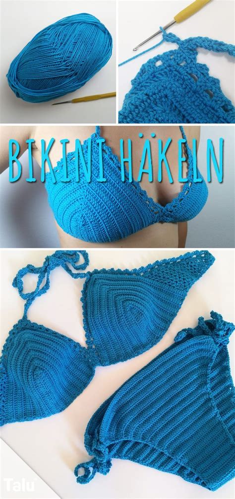 Crop top häkeln anleitung kostenlos. Bikini häkeln - Kostenlose Anleitung für ein Häkelbikini ...