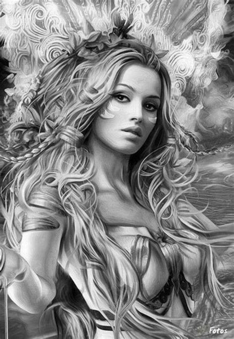 More than 14 000 coloring pages. Pin by anthony rios on portraits | Fantasy artwork ...