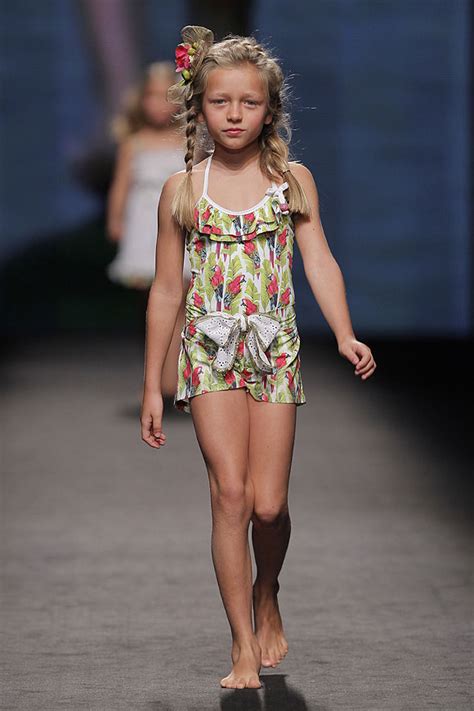 Kids designer fashion for spring 2016. Swimwear Fashion Show Gran Canaria Moda Cálida 2013 | hola.com