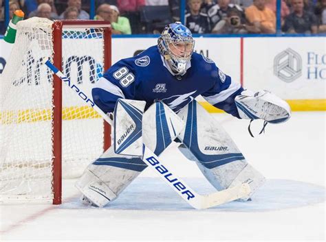 Goaltenders andrei vasilevskiy (#88) and edward pasquale (#80) goaltender andrei vasilevskiy discusses his nhl debut back in 2014 as well as his home debut in tampa that included a. Pin on Tampa Bay Lightning