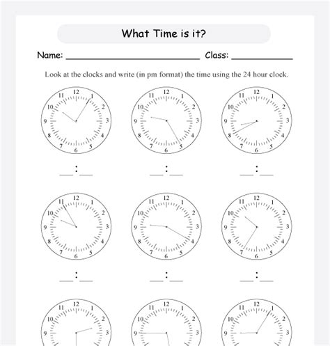 For a military time that is larger than 12:00, just subtract 12 hours to get the 24 hour (standard time), then add pm. 24 Hour Clock Converter Printable - Military Time Conversion Chart - 11+ Free PDF Documents ...