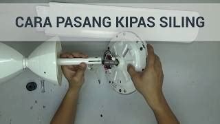 Panduan cara memasang berbagai bahan instalasi listrik di rumah seperti mcb, saklar, stop kontak, fitting lampu dengan benar dan aman. Cara-cara Pendawaian Kipas Dari Lampu Sedia Ada | DIDIKTV ...