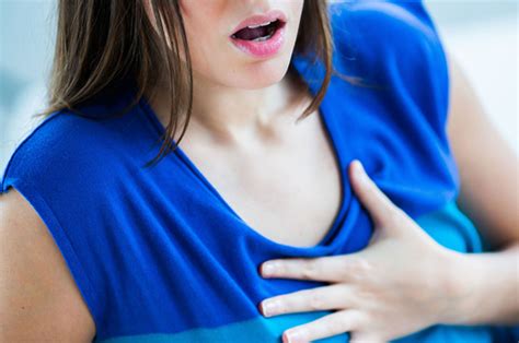 The severity and location of breast pain can vary. Pain Between Breasts: All Chest Pain Causes, Symptoms and ...