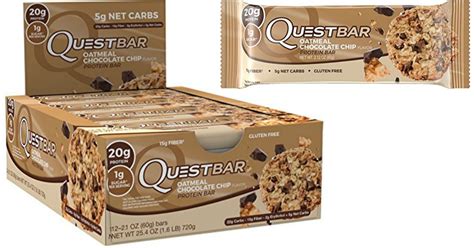 Quest bar protein bars contain: Amazon Prime: Quest Oatmeal Chocolate Chip Or Chocolate ...