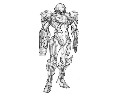 Each link on this page links directly to a download for the featured page. Samus Coloring Page - Coloring Home