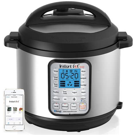 I was all excited to get a duo 6 qt instant pot and even bought the glass slow cooker lid. 3 App-Enabled Cookers for a Smart Kitchen - iPhoneNess