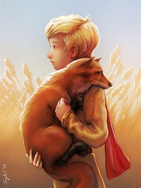 Ce sont des mots prononcés par hasard qui, peu à peu, m'ont tout révélé. Le Petit Prince (finished) by sydniart on DeviantArt