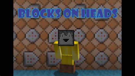 Here are some of the best general armor enchantments in minecraft and more such as which ones you should use. Minecraft - How To Wear Any Block On Your Head Tutorial ...