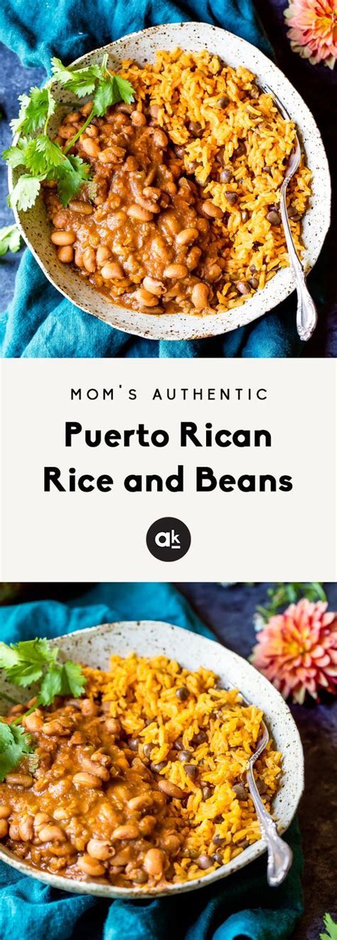 Puerto rican rice & beans. Mom's Authentic Puerto Rican Rice and Beans | Recipe ...