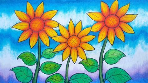 Dalam mewarnai beberapa sketsa gambar bunga ini, anda bisa menggunakan pensil warna maupun crayon jika sudah dapat menguasai cara tehnik mewarnai gambar yang benar. Gambar Bunga Matahari Untuk Mewarnai
