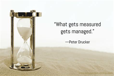 Follow azquotes on facebook, twitter and google+. "What gets measured gets managed." / —Peter Drucker ...