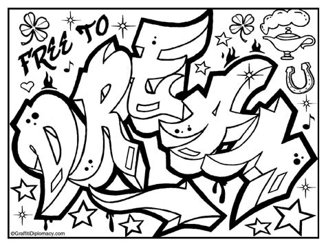 Graffiti coloring pages never give up. Image result for graffiti outline alphabet | Love coloring ...