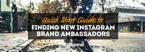 When brands look for instagram ambassadors, they prefer to hire people who already have clear understandings of their target audiences. Quick Start Guide to Finding New Instagram Brand Ambassadors