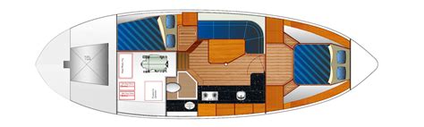 General specification & standard outfitting. Fisher 37 Motor Sailor