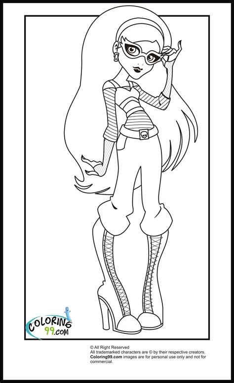 We have collected 39+ sleepover coloring page images of various designs for you to color. Monster High Ghoulia Yelps Coloring Pages | Team colors