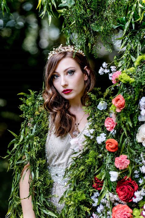 A few weeks ago, my friend aliera asked me if i'd be interested in getting a makeover for her friend's bridal magazine. 2019 Style Shoot Design Contest Finalist: Enchanted Forest in Living Coral | WeddingDay Magazine