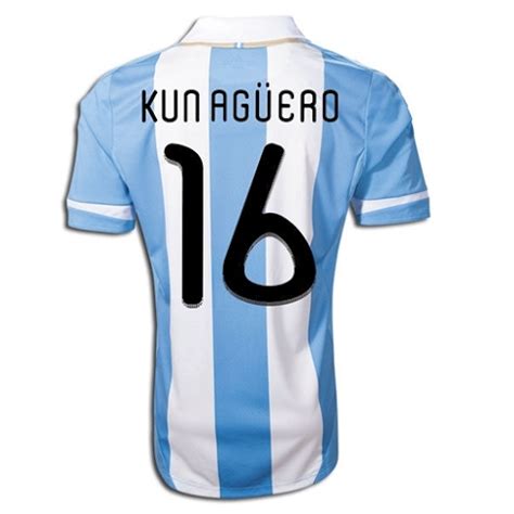 Perfil personal de kun aguero. Camiseta del Kun Aguero de Argentina 2011/2012 - EL UTILLERO