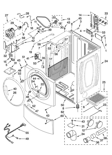 90 series electric dryer pdf manual download. Kenmore Elite He4 Gas Dryer Parts Diagram | Reviewmotors.co