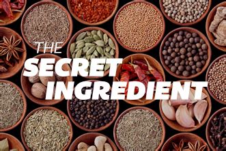 The secret ingredient is crime. What is the most important ingredient in a successful new ...